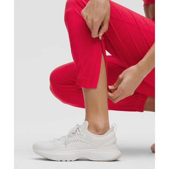 NWT Lululemon Women's Adapted State Perforated HR Jogger in Red Glow Size 14 - Picture 5 of 16